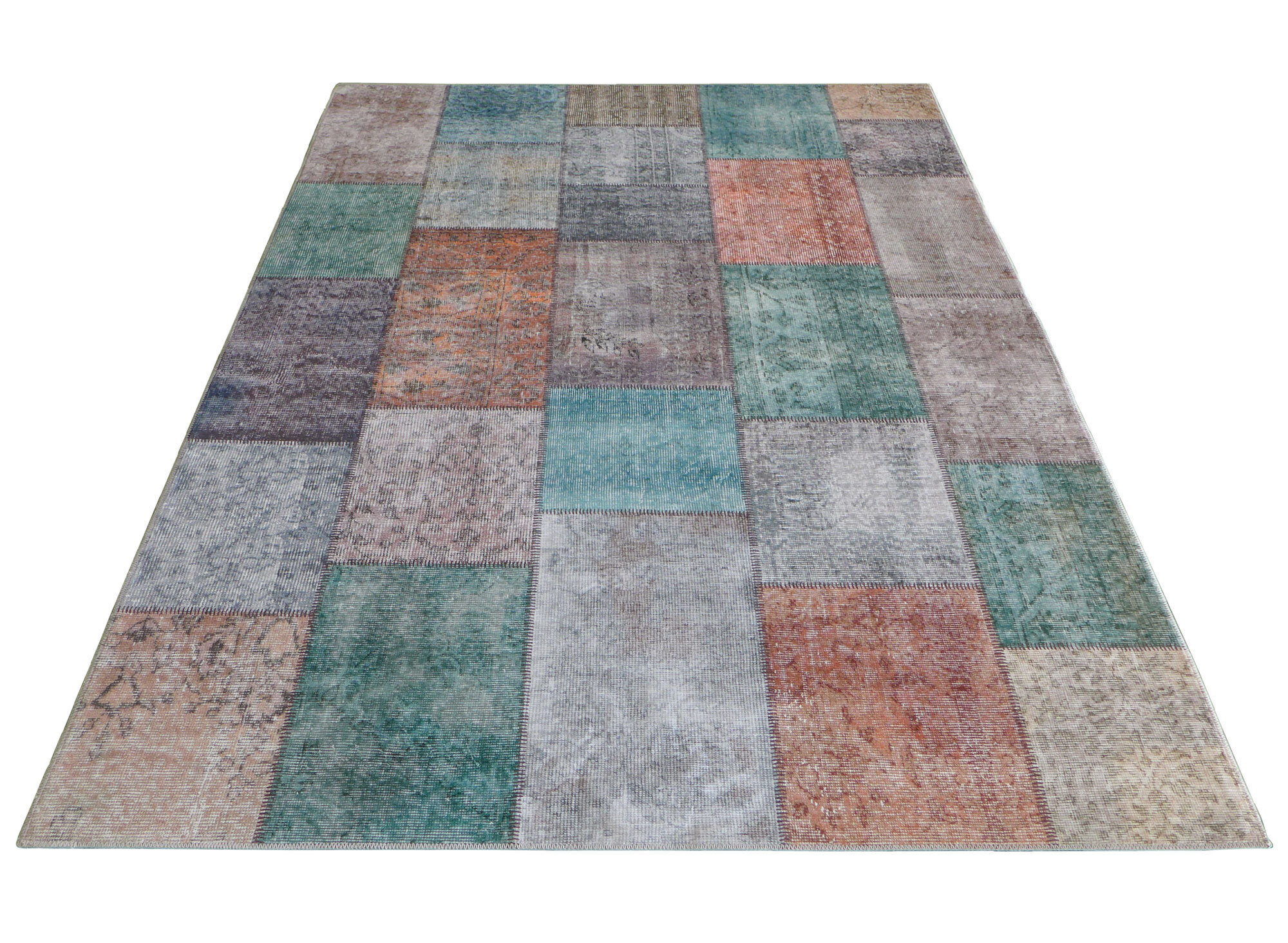 Noble Traditional Patchwork Rug 