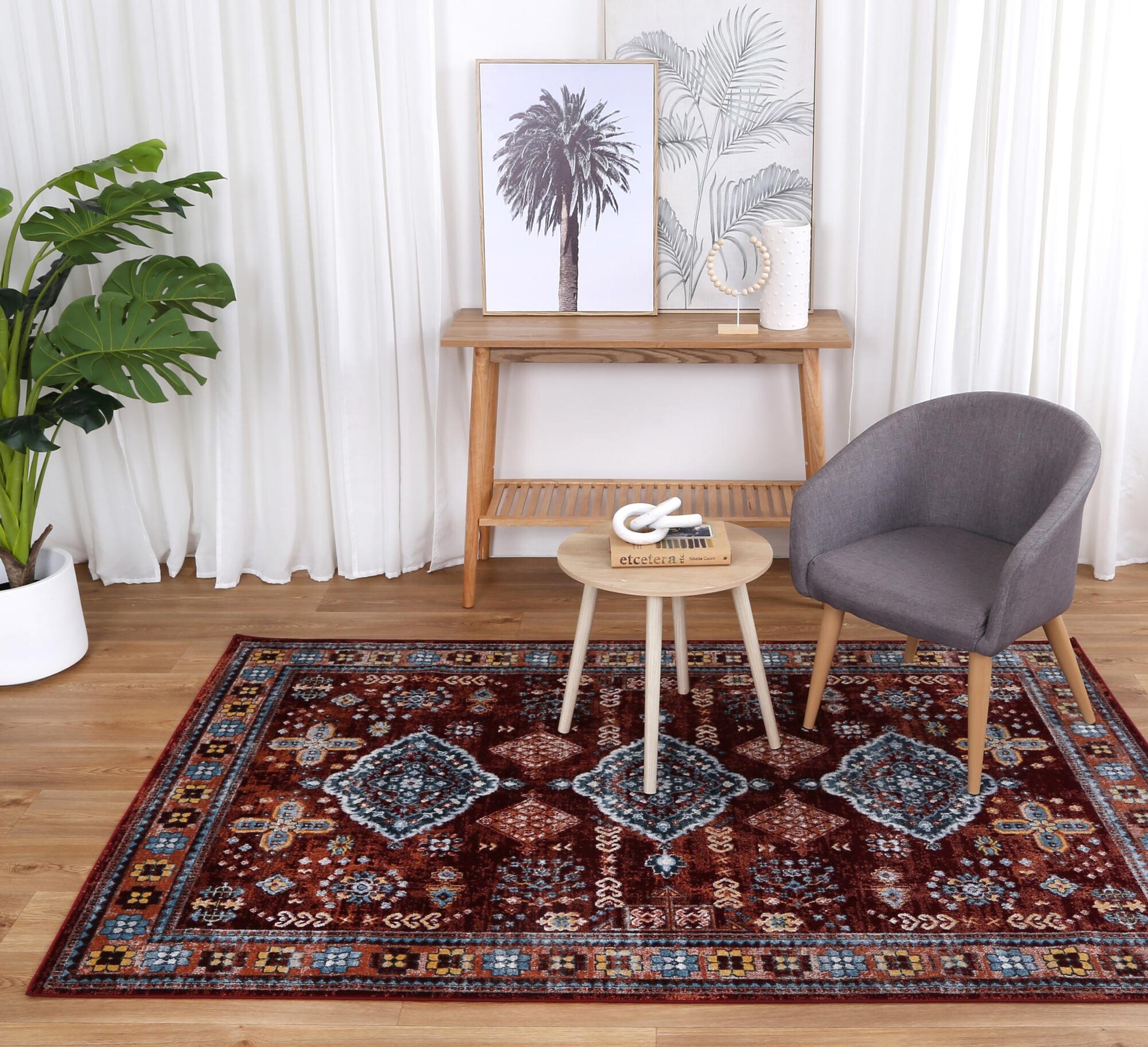 Oasis Tribal Medallion Rug