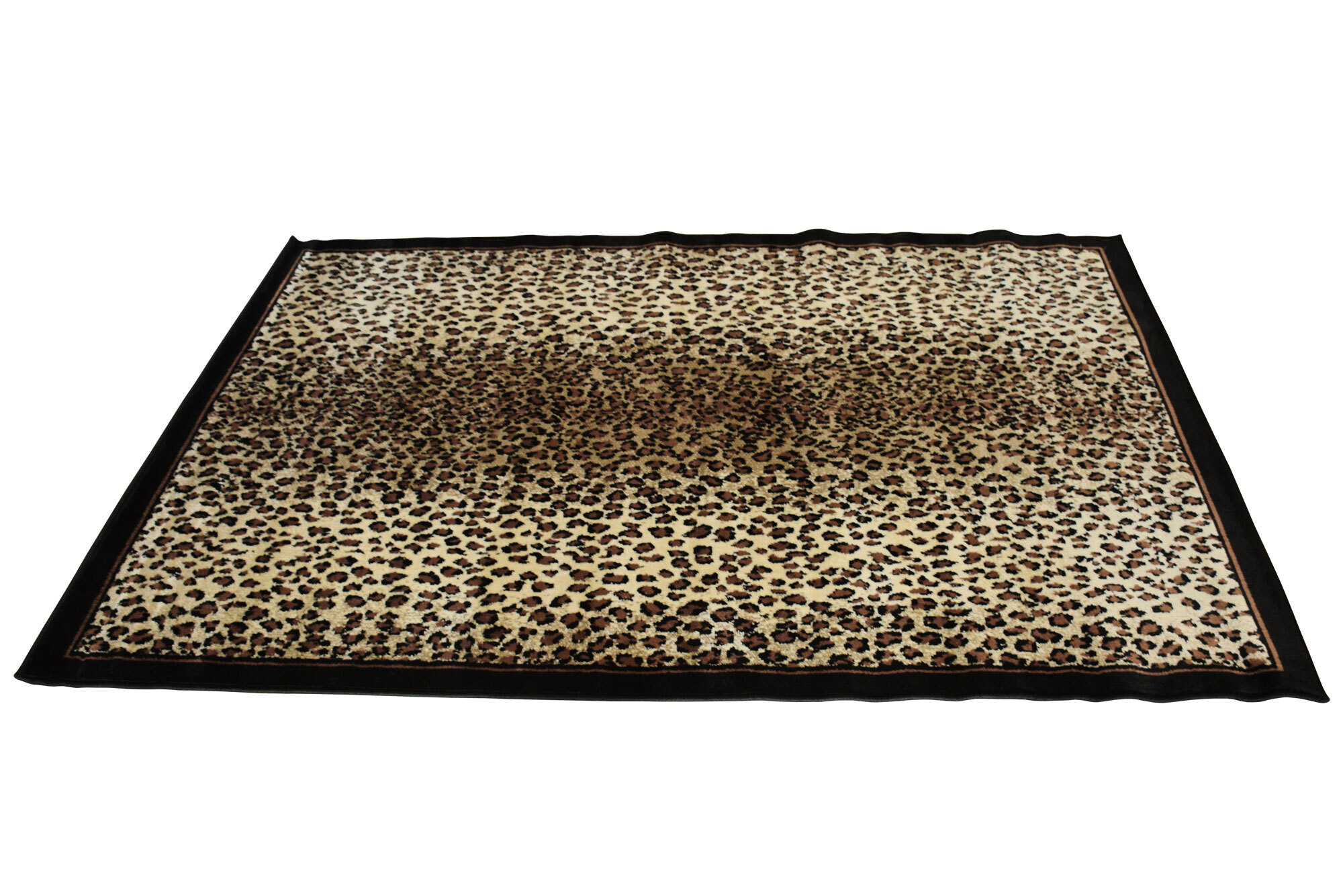 Safa Animal Print Rug, Leopard Spot Rug