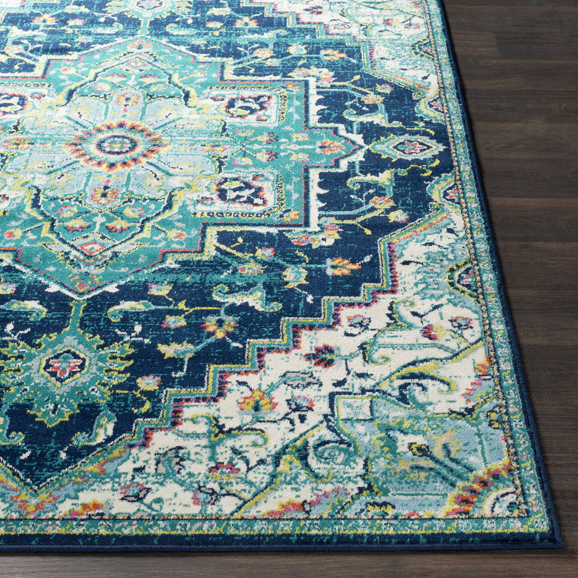 Space Traditional Medallion Rug