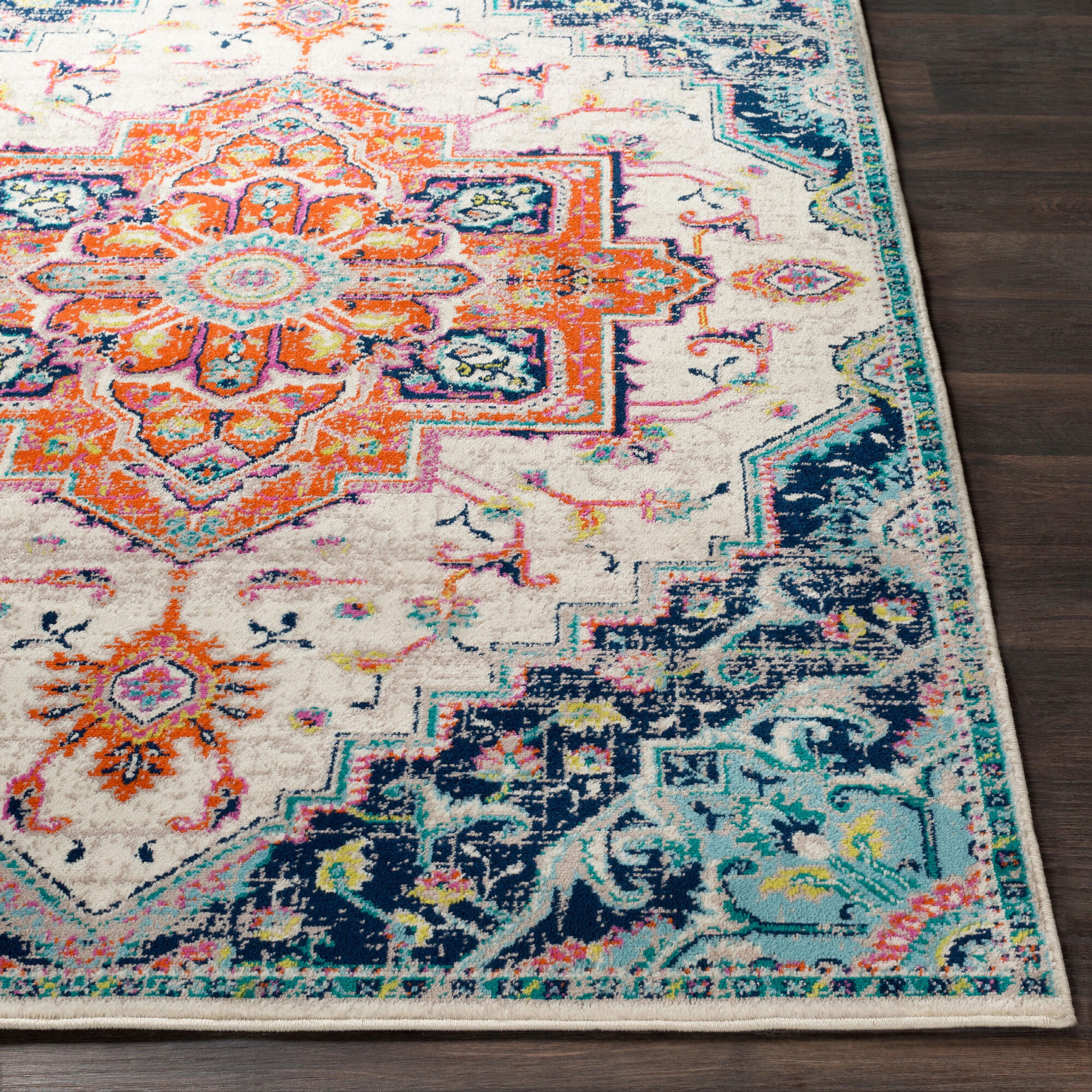 Space Traditional Medallion Rug