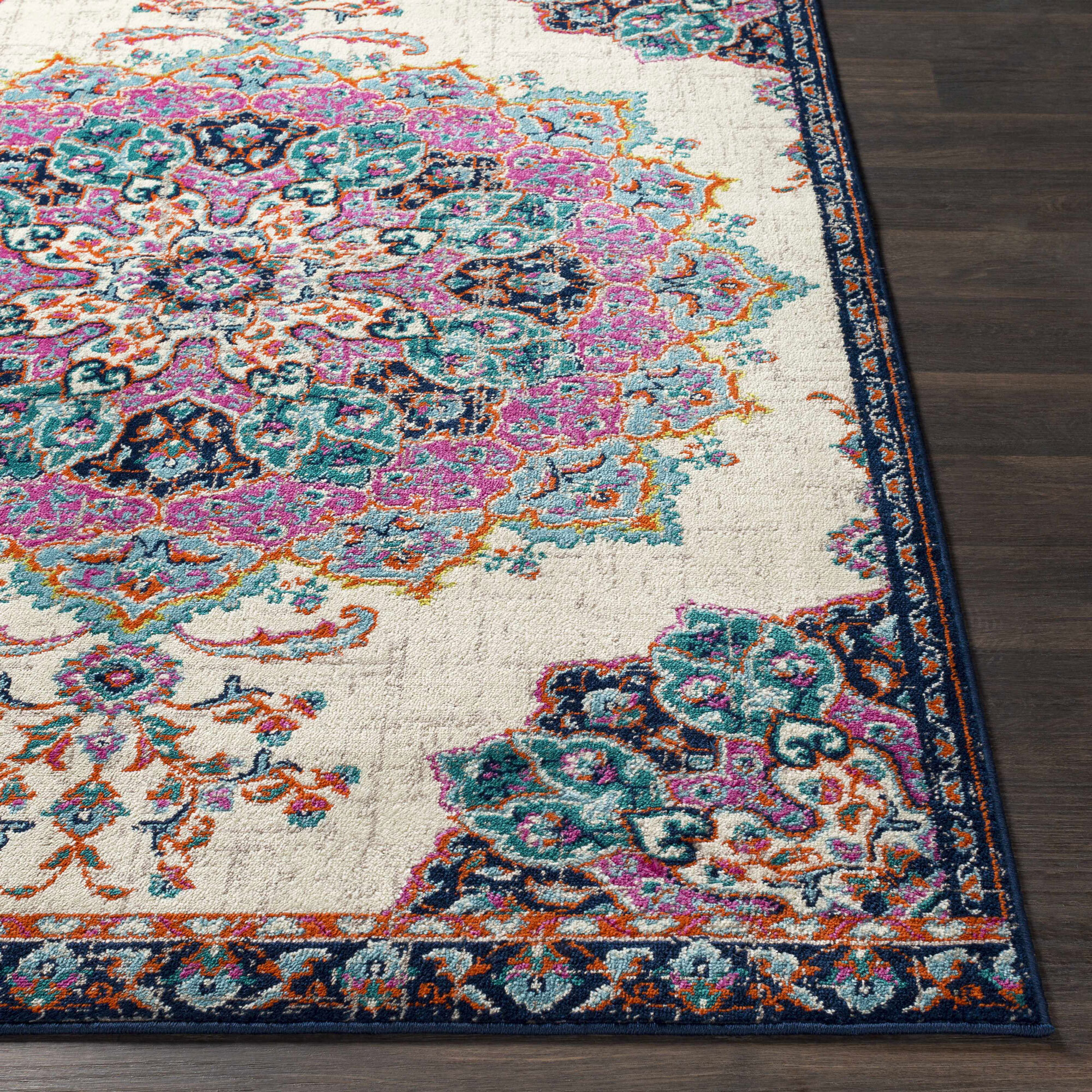 Space Traditional Medallion Rug