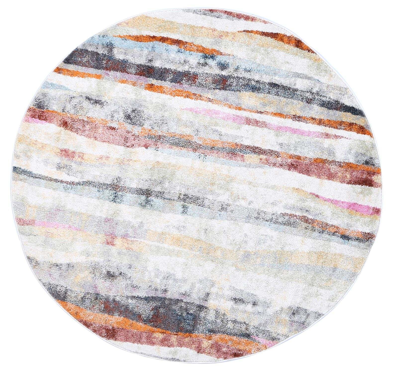 Suvi Modern Pastel Striped Rug