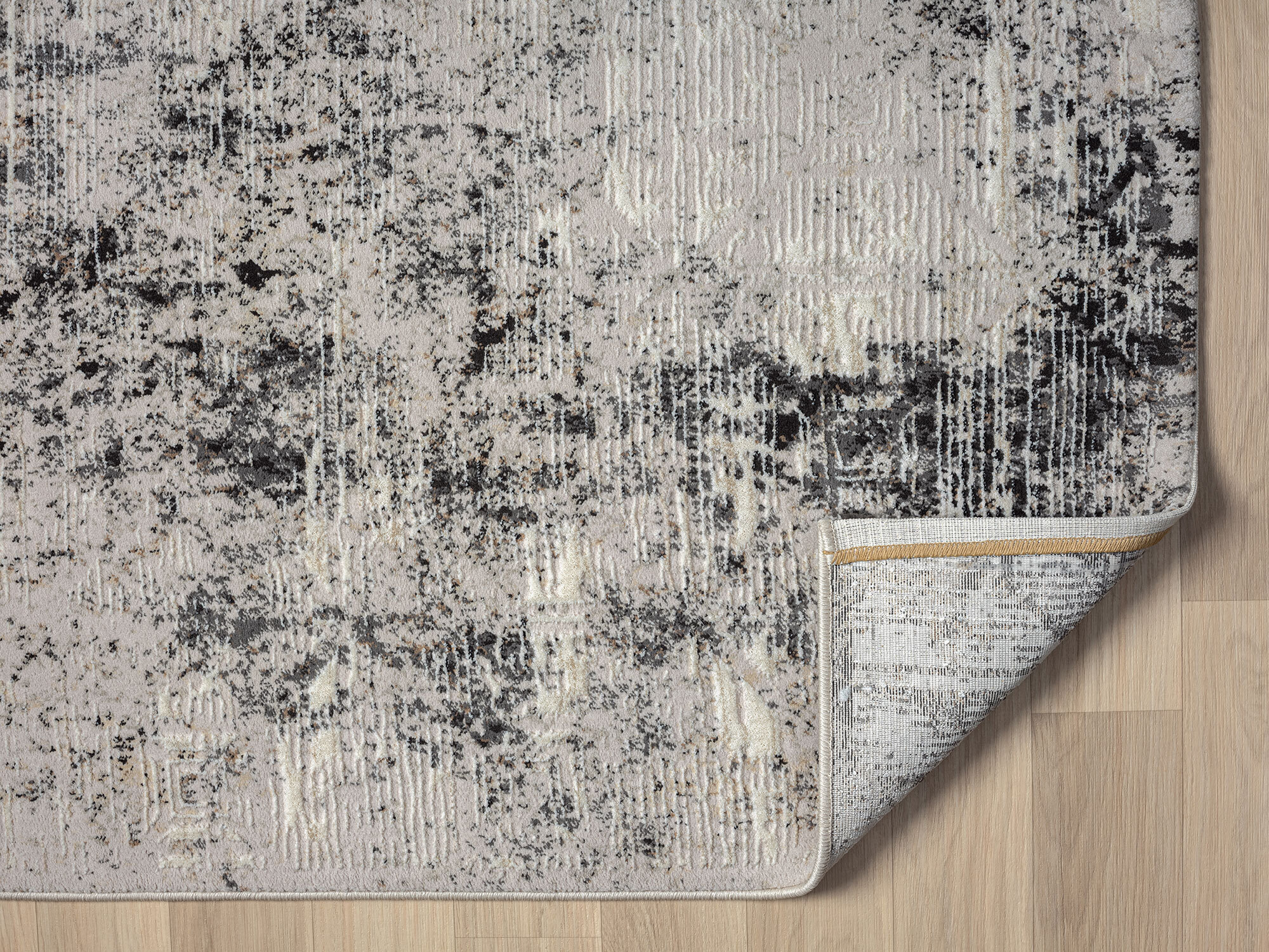 Vision Embossed Abstract Rug