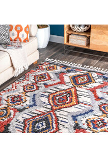 Amara Geometric Moroccan Rug