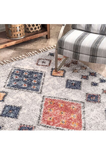 Amara Moroccan Diamond Rug