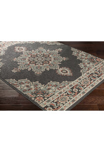 Ambient Brown Medallion Rug