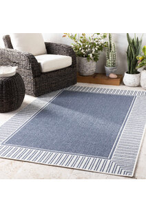 Ambient Blue Indoor Outdoor Rug