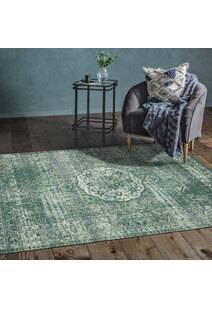 Aperto Medallion Flatweave Rug