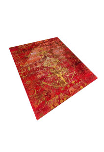 Aperto Transitional Red Rug