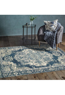 Aperto Blue Medallion Rug