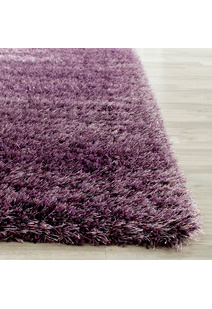 Dream Plain Violet Shaggy Rug