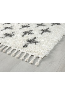 Joey Moroccan Cross Pattern Rug