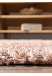 Lucy Pink Moroccan Tassel Rug