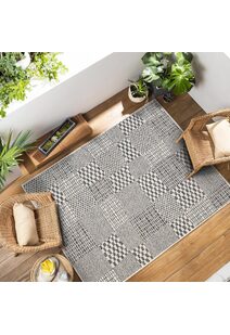 Mateo Geometric Flatweave Rug