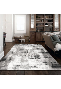 Morris Grey Contemporary Rug