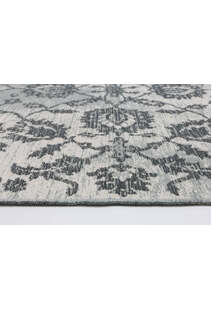 Ryan Grey Transitional Floral Rug