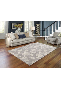 Sandy Contemporary Floral Rug