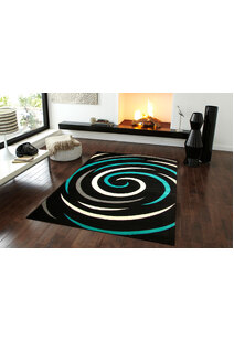 Sky Modern Swirl Pattern Rug