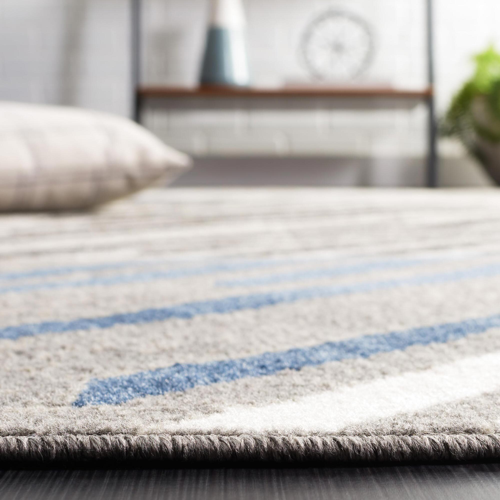 Alfa Modern Striped Rug