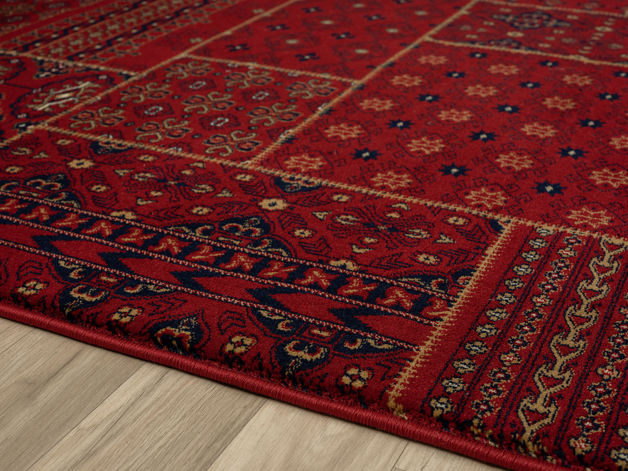 Turkomen Classic Patchwork Rug