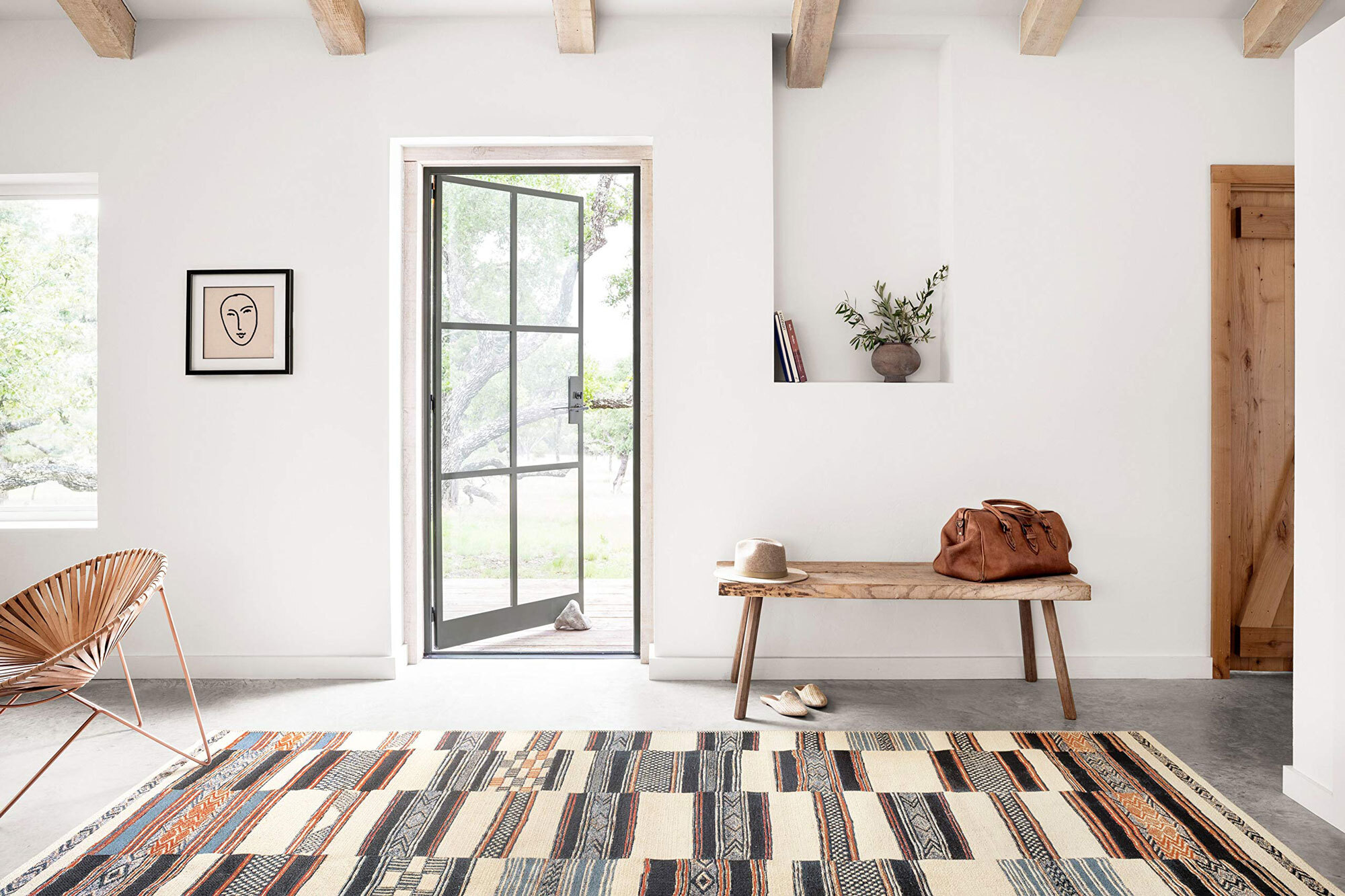 Aperto Tribal Geometric Rug