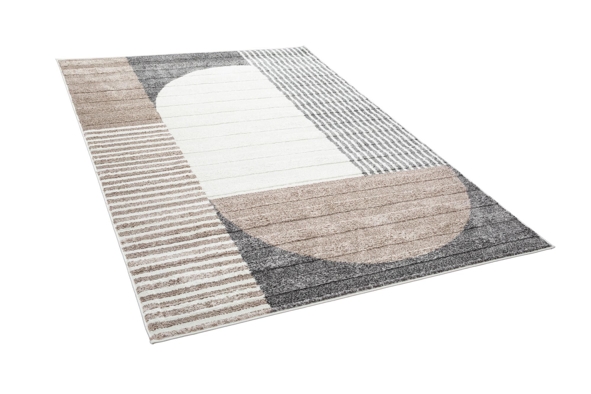 Austin Geometric Striped Rug