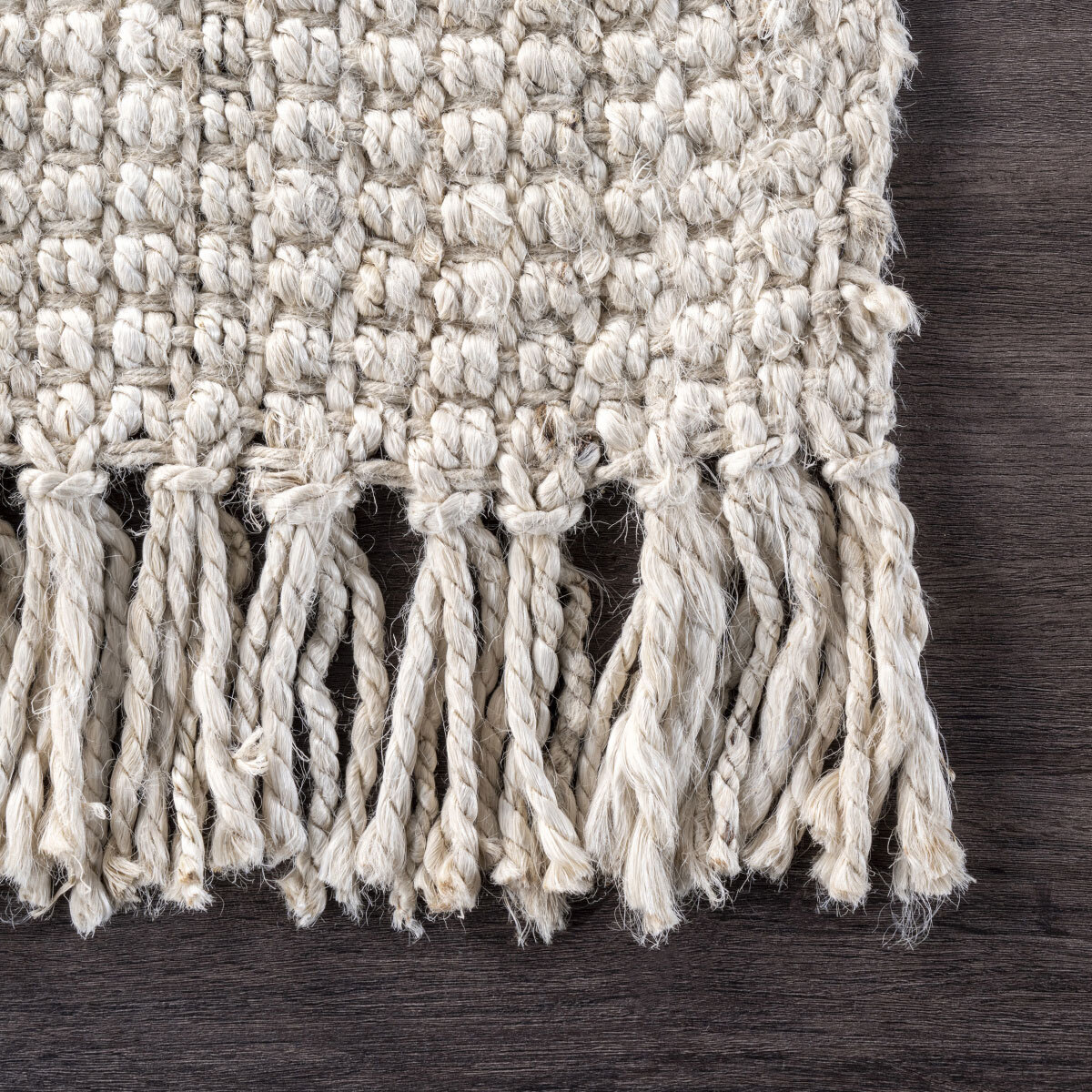 Jimmy Bleach Jute Flatweave Rug