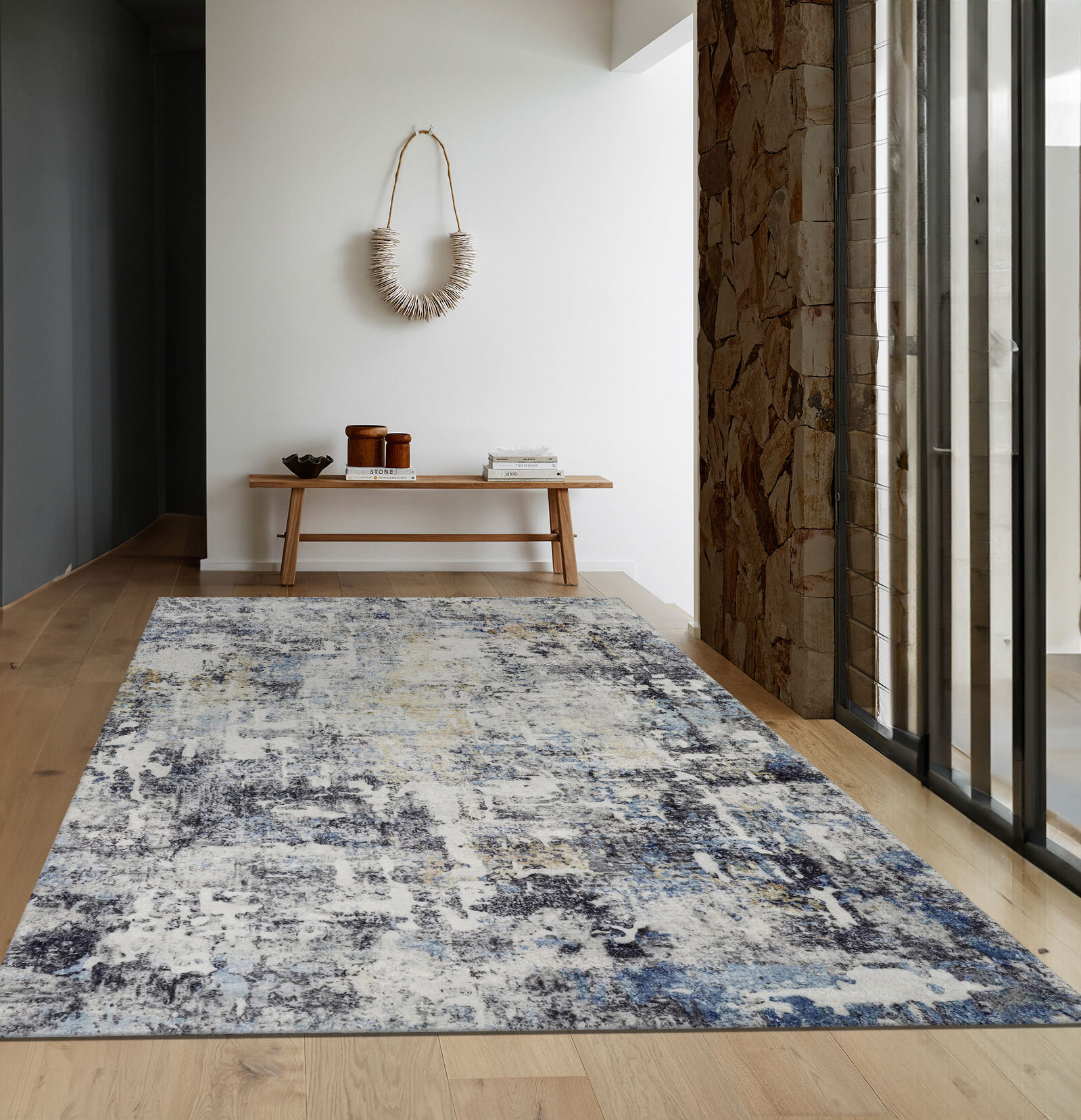 Cato Contemporary Abstract Rug