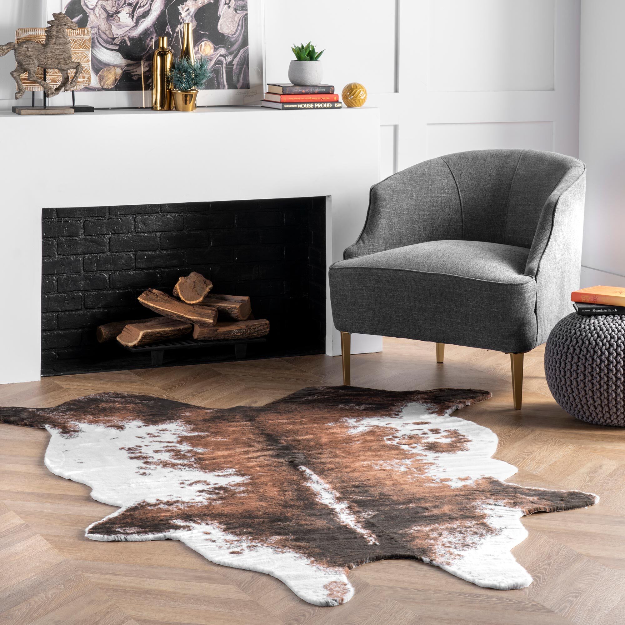 Wild West Faux Cowhide