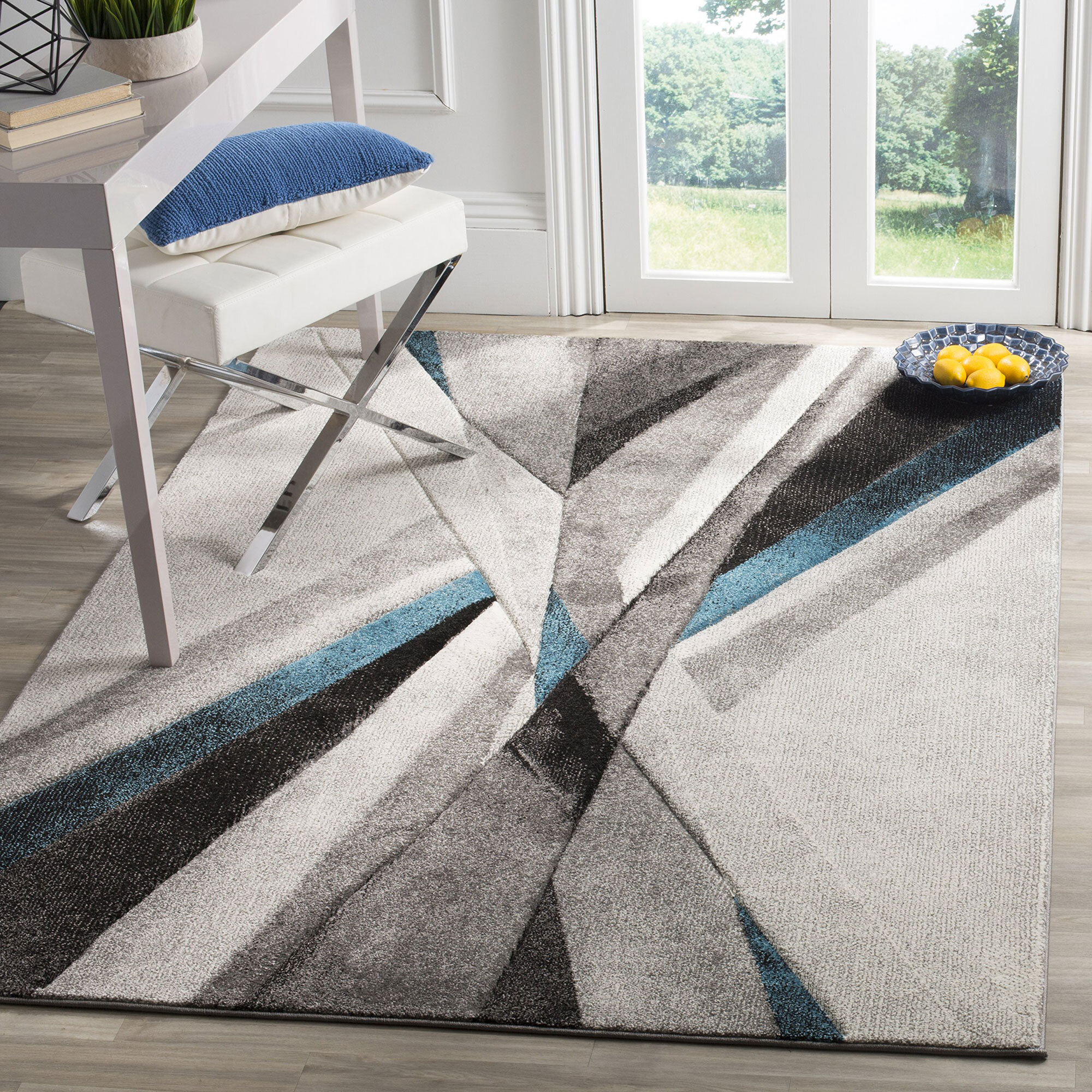 Freya Modern Carved Abstract Rug