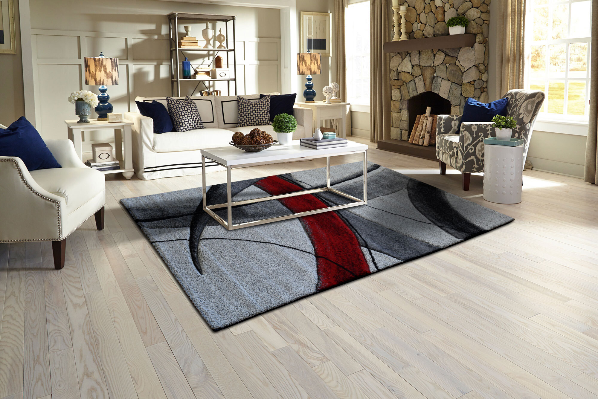 Lucia Modern Carved Abstract Rug