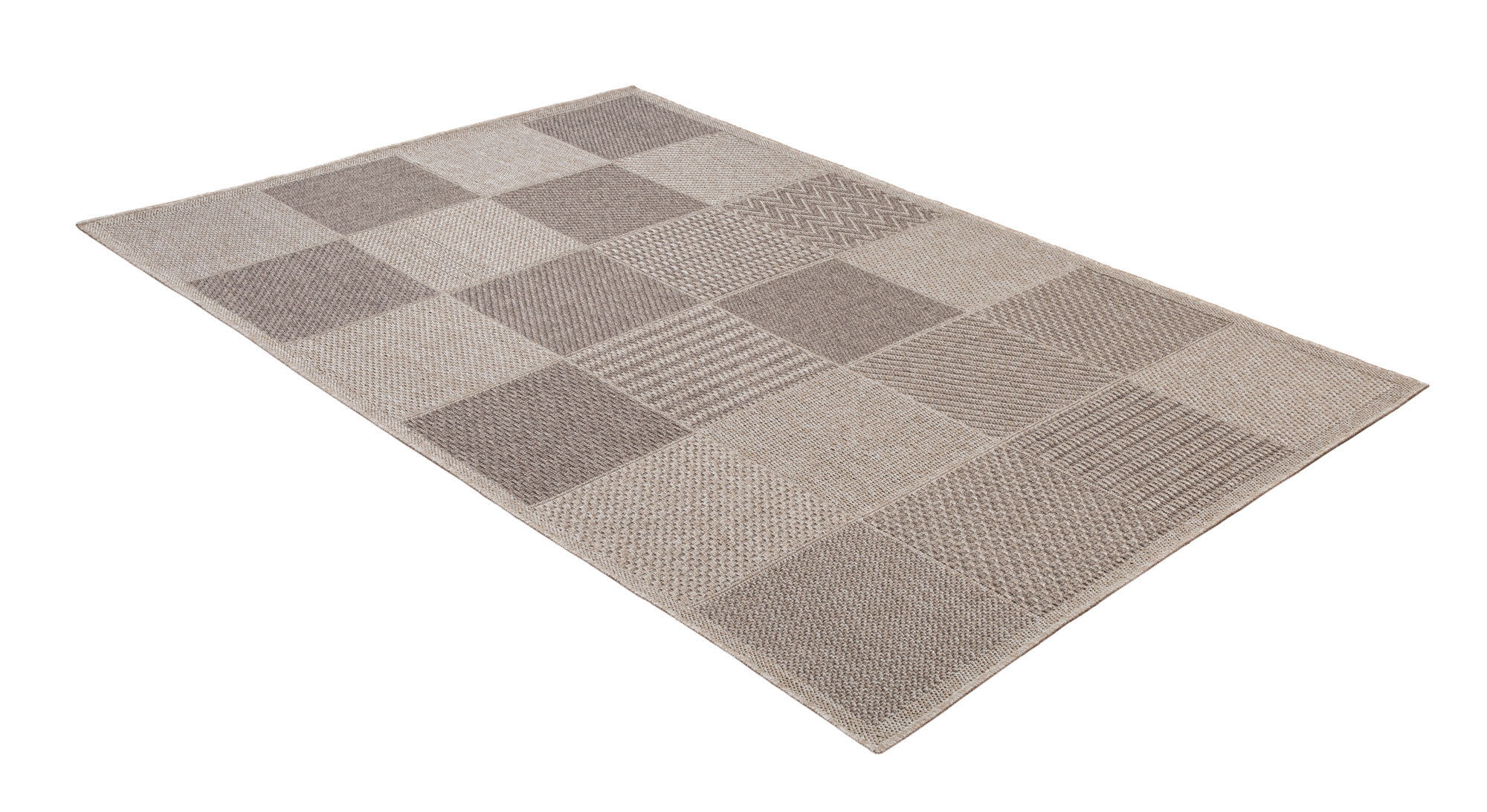 Mika Square Pattern Outdoor Rug