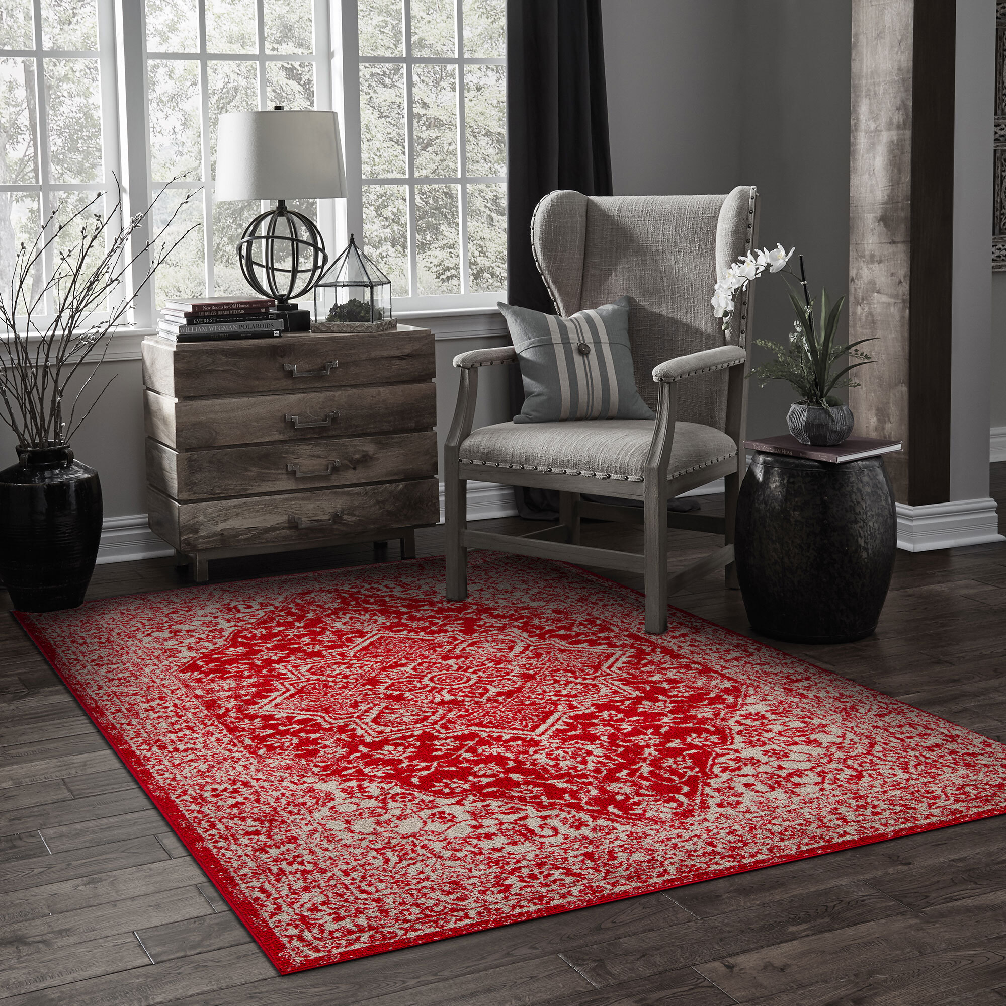 Sandy Traditional Medallion Rug