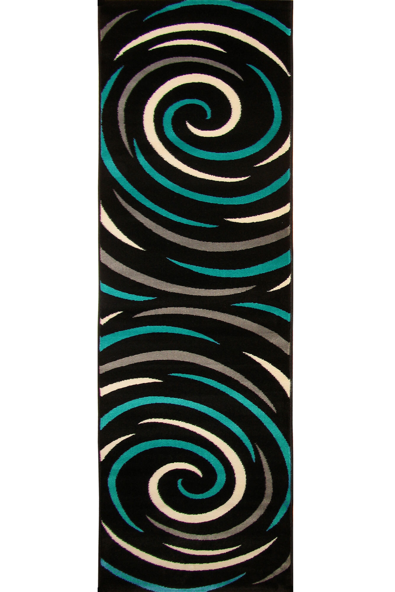 Sky Modern Swirl Pattern Rug