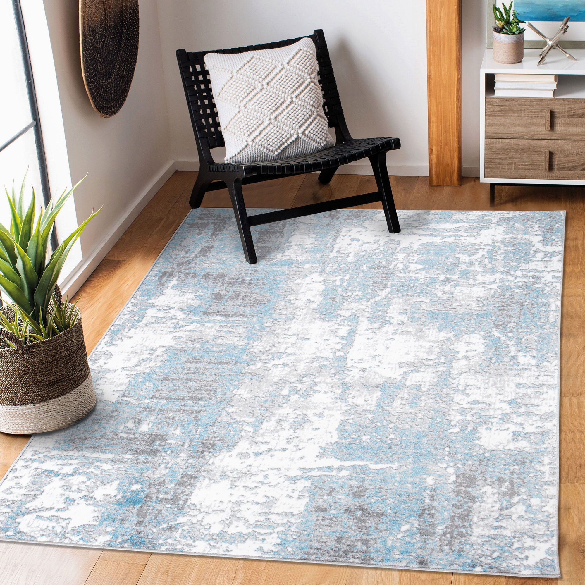 Toni Contemporary Abstract Rug