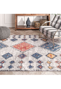 Amara Moroccan Diamond Rug