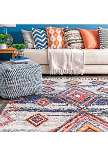 Amara Diamond Moroccan Rug