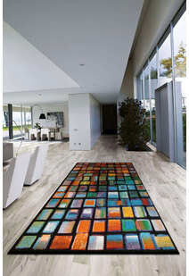 Adobe Modern Square Design Rug