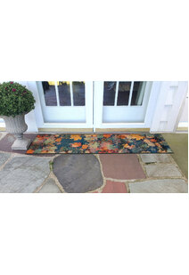 Aperto Floral Autumn Leaves Rug