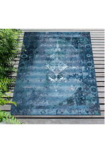 Aperto Transitional Blue Rug