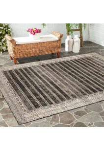 Aperto Striped Flatweave Rug