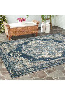 Aperto Blue Medallion Rug