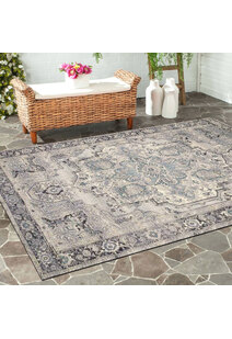 Aperto Medallion Flatweave Rug