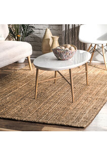 Jolly Hand Woven Jute Rug