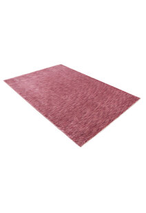 Cora Plain Pink Modern Rug