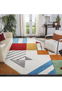 Freya Modern Geometric Rug