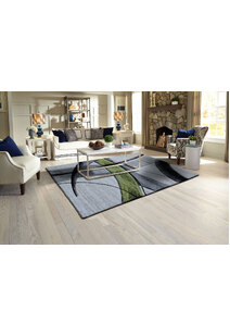 Lucia Modern Green Abstract Rug