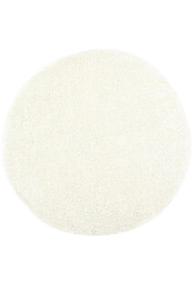 Luis Plain Cream Shaggy Rug