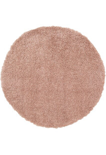 Luis Plain Pink Shaggy Rug